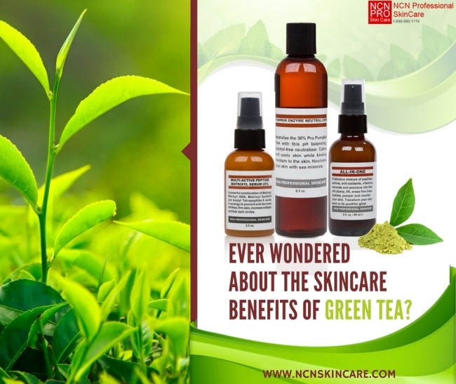 EVER WONDERED ABOUT THE SKINCARE BENEFITS OF GREEN TEA?