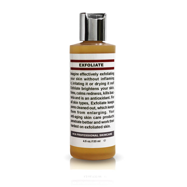 EXFOLIATE, OUR LEAVE-ON ACID FREE EXFOLIATOR IS HERE! FOR ALL SKIN TYPES